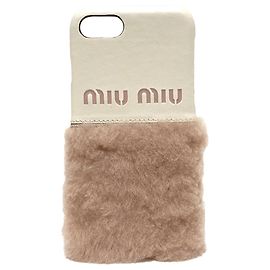 Miu Miu Miu-Miu-Telefon Weiß