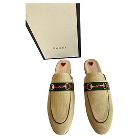Gucci Mulas Bege