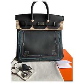 Hermès Hermes Haut a Courroies 40 Noir