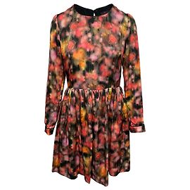 Robe à manches longues Mulberry en polyester multicolore Multicolore