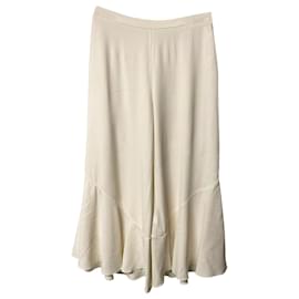 Peter Pilotto-Peter Pilotto Cropped Pants in White Acetate-White