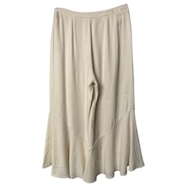 Peter Pilotto-Peter Pilotto Cropped Pants in White Acetate-White