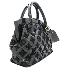 Louis Vuitton-Louis Vuitton Black Monogram Fascination Lockit Frame BB-Black