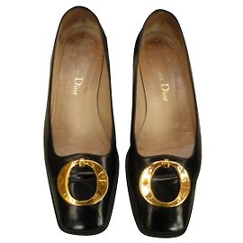 Christian Dior Ballerines Noir