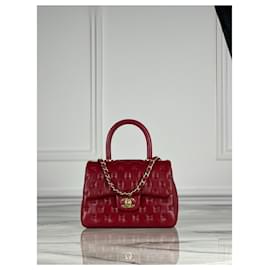 Chanel-Chanel Top Handle bag-Red