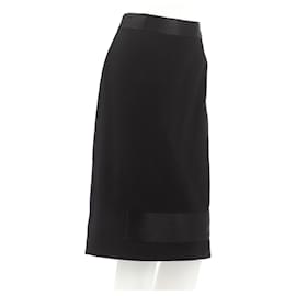 Prada-Falda elegante-Negro