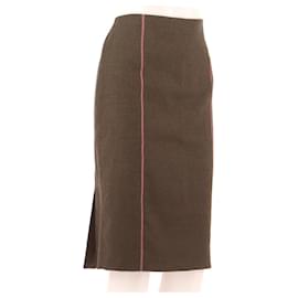 Valentino-Skirt suit-Chocolate