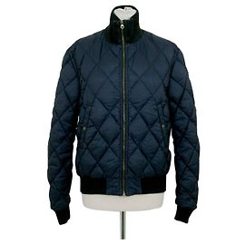 Burberry Brit Down filled reversible jacket, fits like a UK 10 Black Navy blue