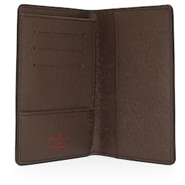 Louis Vuitton-PASSPORT COVER TAIGA CHOCO-Dark brown