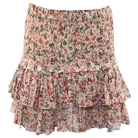 Isabel Marant Etoile Falda Isabel Marant Naomi de algodón multicolor Multicolor