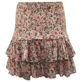 Isabel Marant-Isabel Marant Naomi Skirt in Multicolor Cotton-Multiple colors