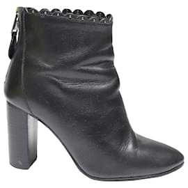 Coach-Coach Terence Ankle Boots in Black Leather-Black