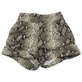 Philosophy Di Lorenzo Serafini Snakeskin Print Shorts in Multicolor  Other Python print