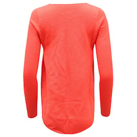 Theory-Theory Sweater in Coral Wool-Orange,Coral