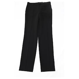 Theory-Theory Wide Leg Pants in Black Triacetate-Black