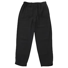Marni-Marni Cropped Pants in Black Viscose-Black