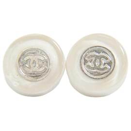 Pendiente de Chanel Blanco