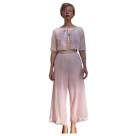 Christian Dior Pijama Dior Rosa Melocotón