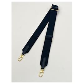 Louis Vuitton-New black Louis Vuitton Coussin shoulder strap-Black
