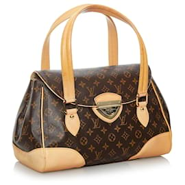 Louis Vuitton-Louis Vuitton Brown Monogramm Beverly GM-Braun