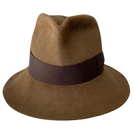 Autre Marque Cappello MOTSCH per HERMES Verde Cachi