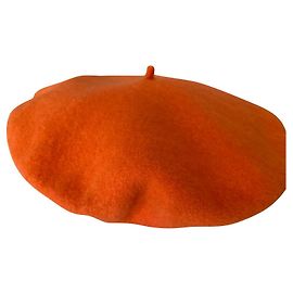 Hermès beret Orange