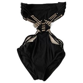 Gucci Schwarze Bademode Schwarz