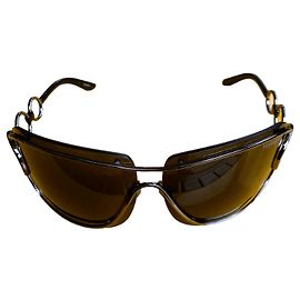 Yves Saint Laurent Sunglasses Metallic Steel Metallic