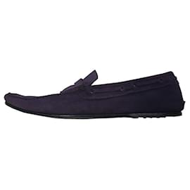 Car Shoes-Loafers Slip ons-Dark purple