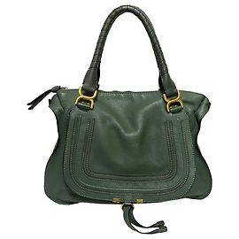 Chloé Chloe Green Marcie Ledertasche Grün Dunkelgrün