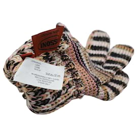 Missoni-Missoni Knitted Hat and Glove Set in Multicolor Wool-Other