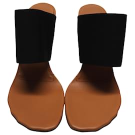 Vêtements-Vetements Lighter-heel Mules in Black Stretch-canvas-Black