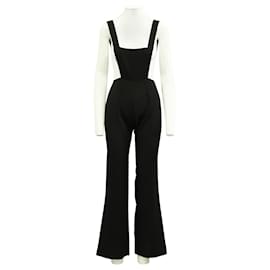 Reformation-Black Wide Leg Jumpsuit-Black