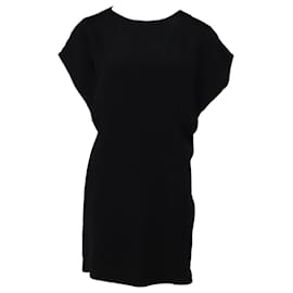 Balenciaga-Balenciaga Tunic Dress in Black Silk-Black