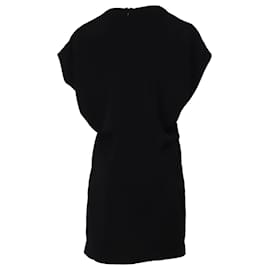 Balenciaga-Balenciaga Tunikakleid aus schwarzer Seide-Schwarz