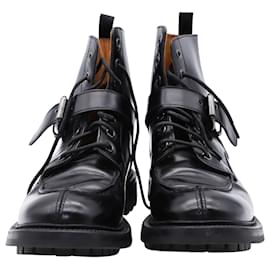 Church's-Church's Naomie Ankle books in Black Leather-Black