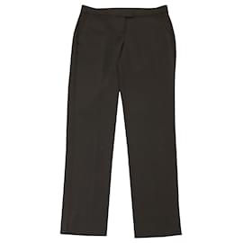 Theory-Pantalon formel Theory en polyester noir-Noir