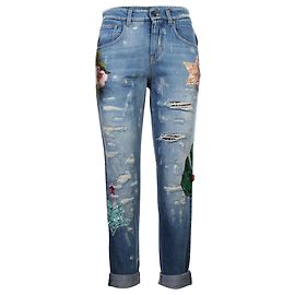 Dolce & Gabbana Calça jeans Boy Friend decorada Outro