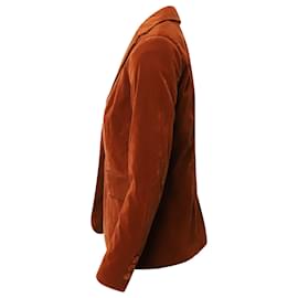 Frame Denim-Rahmenanzug und Hosenset aus rostfarbenem Samt-Andere,Orange