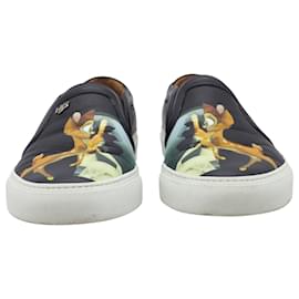 Givenchy-Givenchy Bambi Skate Sneakers in Black Leather -Other