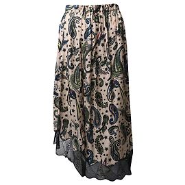 Zadig & Voltaire Joslin Paisley Skirt in Multicolor Viscose Multiple colors