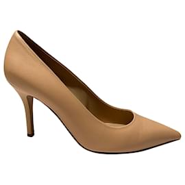 Céline-Zapatos de salón Celine con punta en punta en cuero nude-Carne