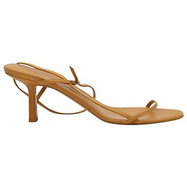 Sandalo The Row Bare in Pelle Arancio Arancione