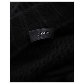 Joseph-Joseph Suéter com cadarço em cashmere preto-Preto