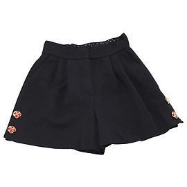 Short com enfeites Dolce & Gabbana em nylon preto Preto