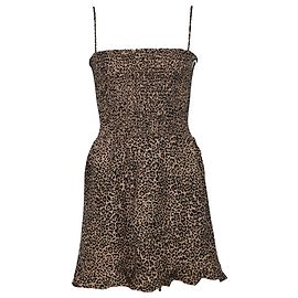 Reformation Rouen ROBE COURTE À IMPRIMÉ ANIMALIER Autre