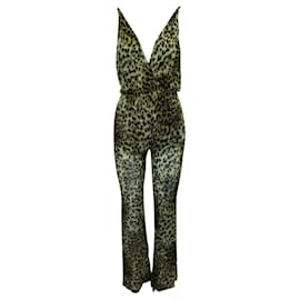 Reformation-Animal Print Jumpsuit-Other
