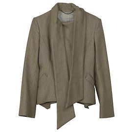 Stella Mc Cartney Chaqueta de esgrima de algodón beis Stella McCartney Castaño Beige