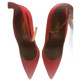 Aquazzura-Dolce Vita-Vermelho