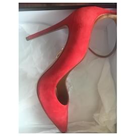 Aquazzura-Dolce Vita-Vermelho